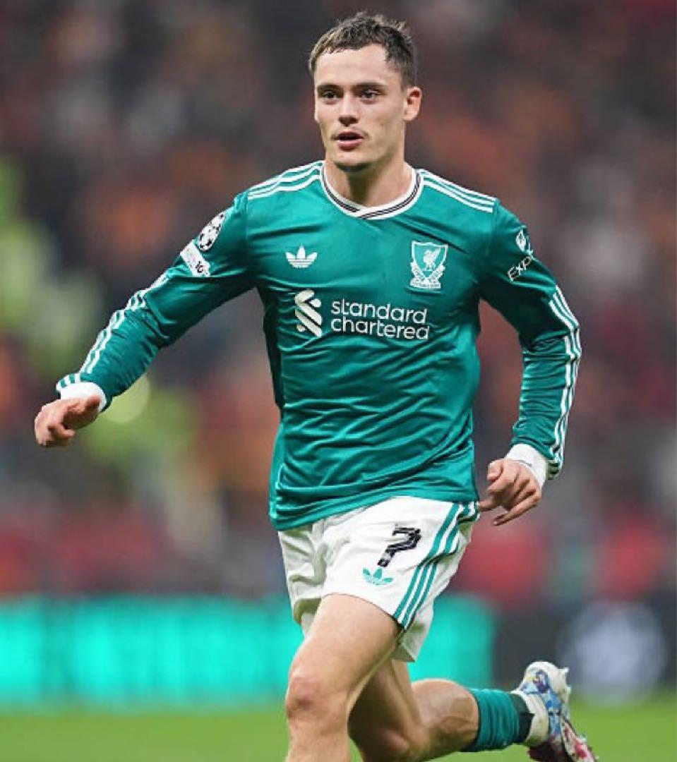 リヴァプール　ヴィルツ　選手着用モデル長袖ユニフォーム