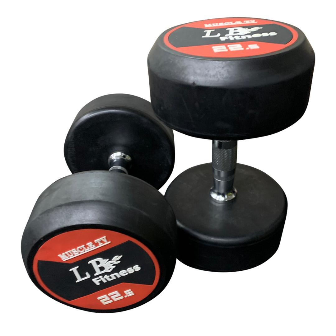 在庫処分40％割引　22.5㎏ダンベル2個　1セット