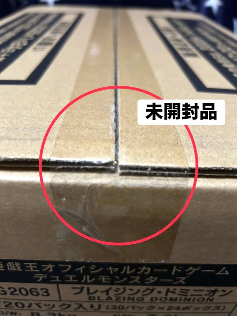 遊戯王OCG BLAZING DOMINION 未開封カートン