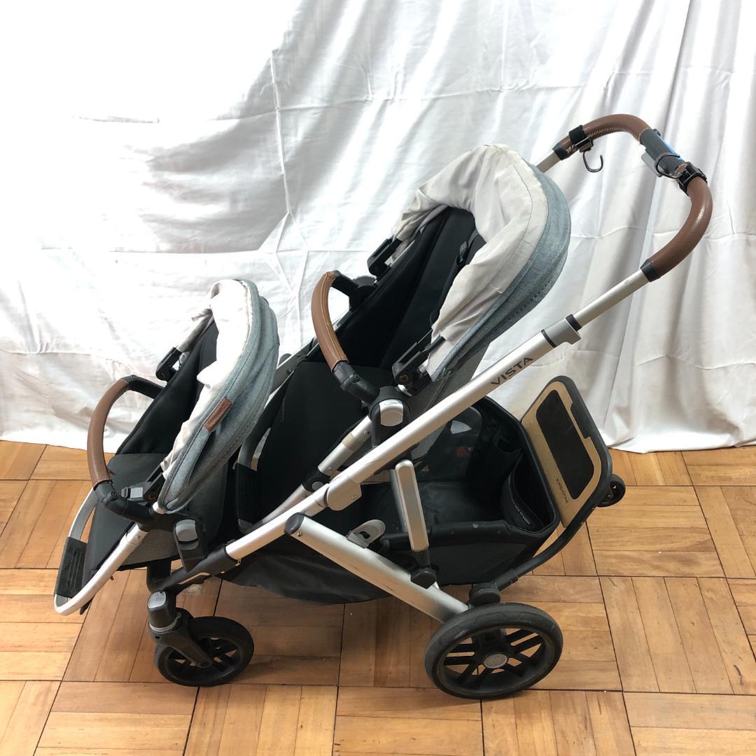 『美品』UPPAbaby　0320－VIS-US　2人乗りベビーカー　H