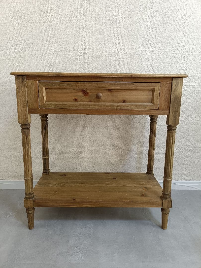 WEB限定コンソールテーブル／ナチュラルフレンチアンティーク