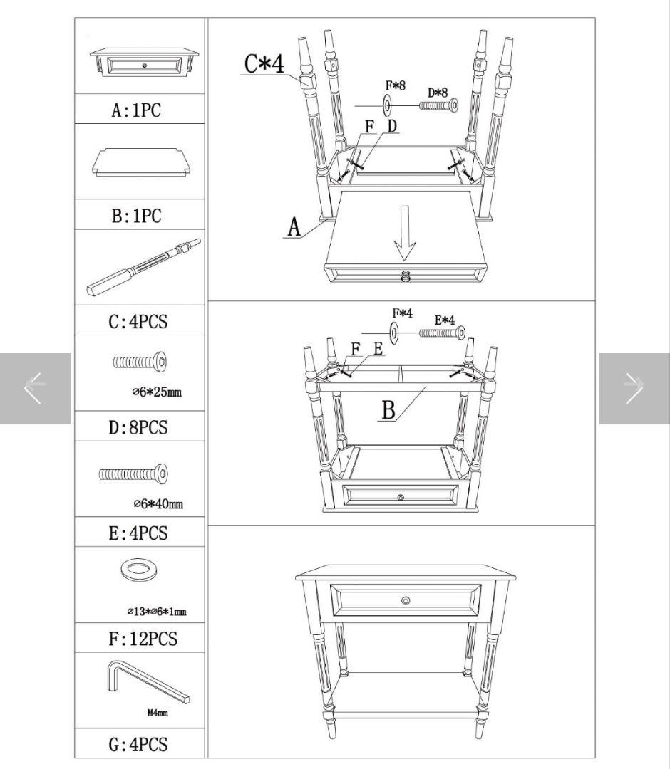 WEB限定コンソールテーブル／ナチュラルフレンチアンティーク