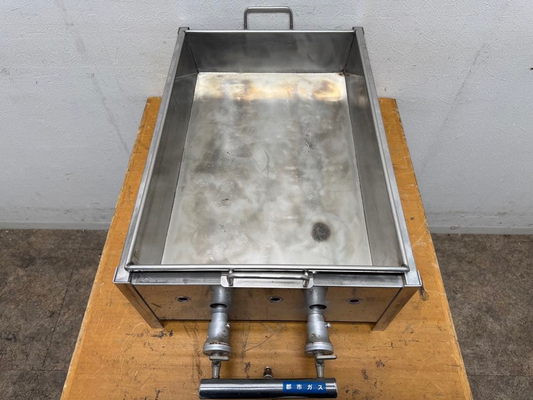 おでん鍋　６つ切り　２連　都市ガス　居酒屋　W７２０ｘD４００ｘH２２０ｍｍ