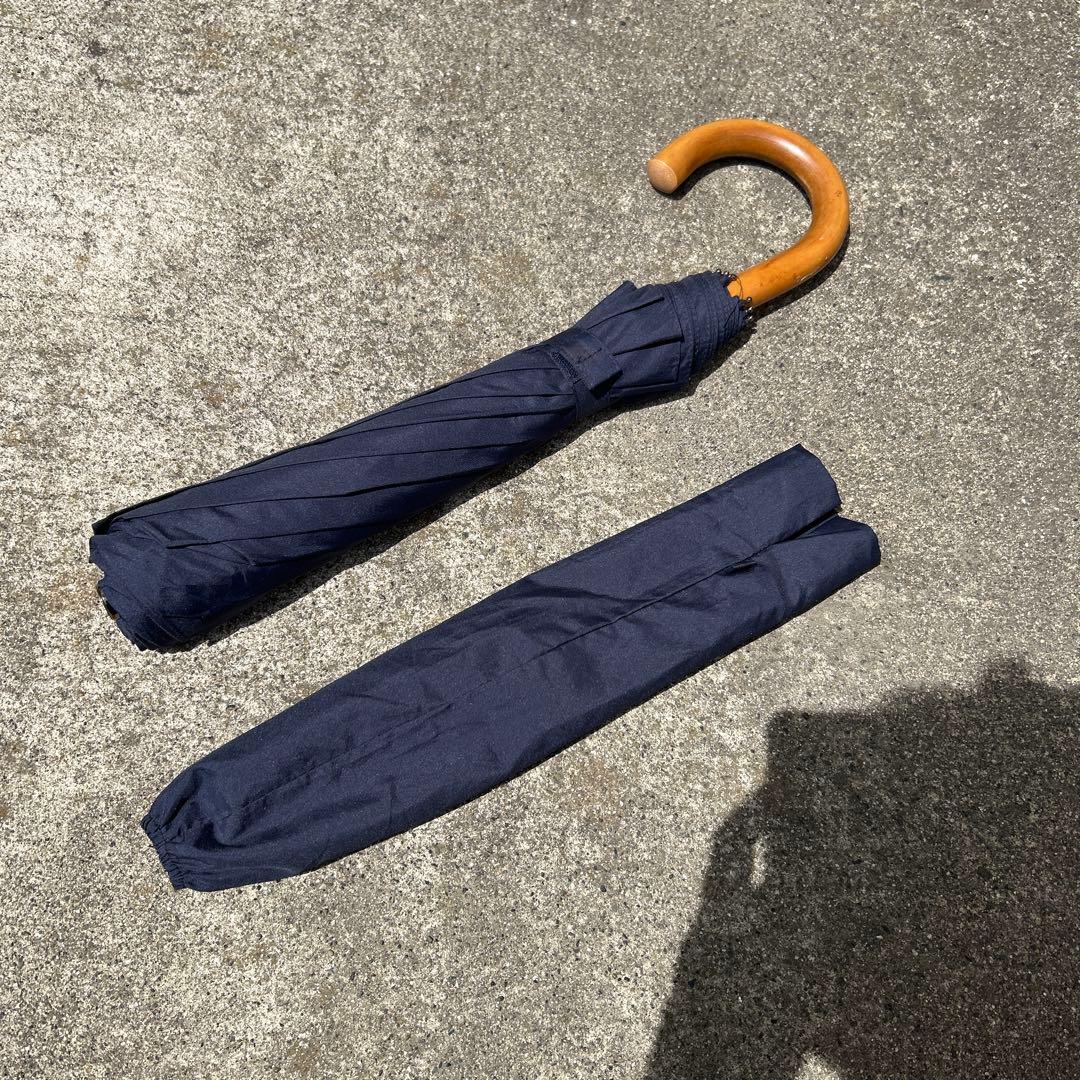 フォックスアンブレラズ 折りたたみ傘 ネイビー 雨具 ブランド傘 メンズ