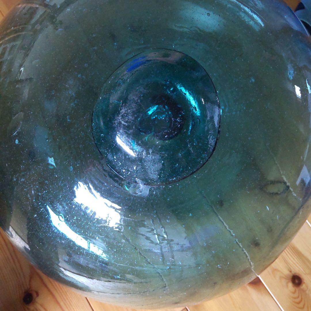 ガラス 浮き玉 特大 縁起物