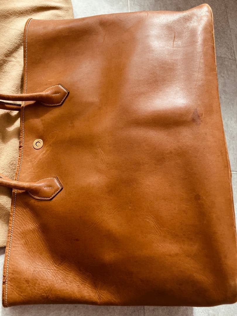 【正規品】シセイCisei 941 本革／定価22万円レザートートバッグキャメル