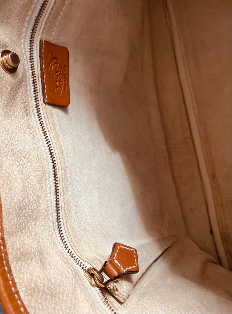 【正規品】シセイCisei 941 本革／定価22万円レザートートバッグキャメル