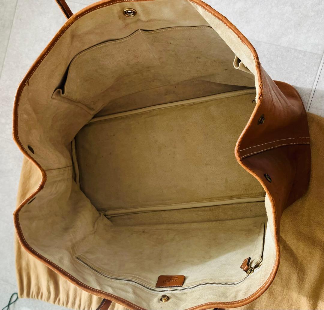 【正規品】シセイCisei 941 本革／定価22万円レザートートバッグキャメル