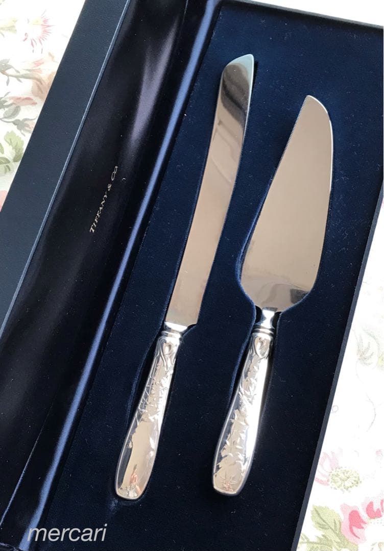 ティファニー　ケーキナイフ& ケーキサーバー　セット　スターリングシルバー