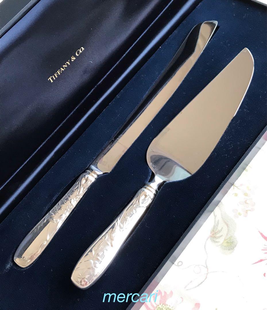 ティファニー　ケーキナイフ& ケーキサーバー　セット　スターリングシルバー