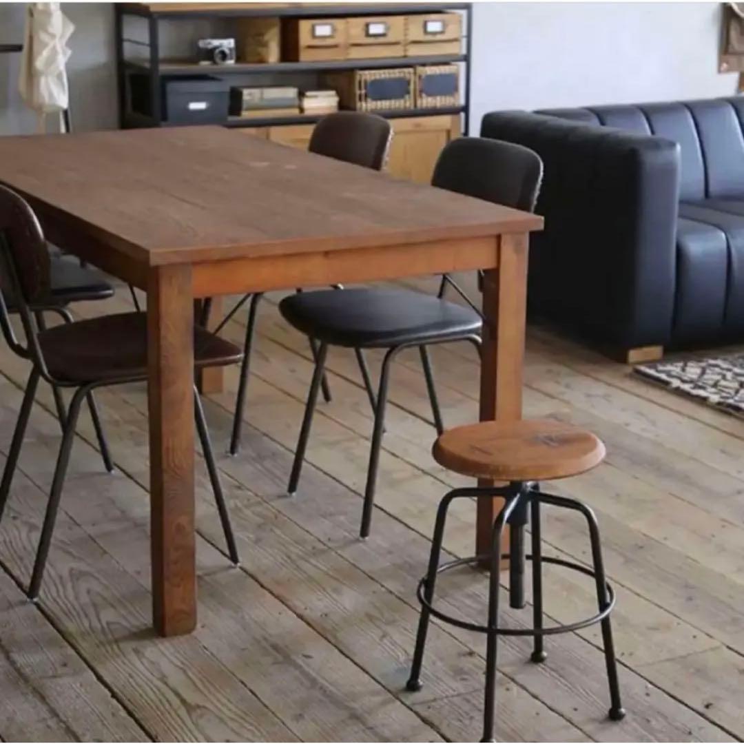 定価1.87万 クラッシュゲート コンベックスⅢ スツール Sサイズ パイン古材