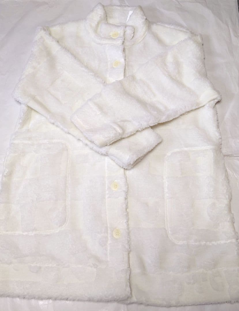 新品タグ付き ワコール ツモリチサト ローブ ガウン ルームウェア ボア L