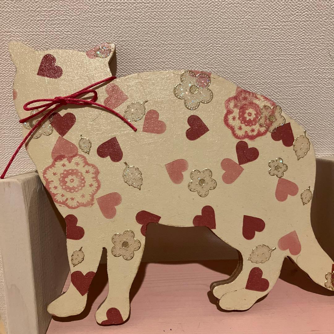 エマブリッジウォーターハート猫ハンドメイド
