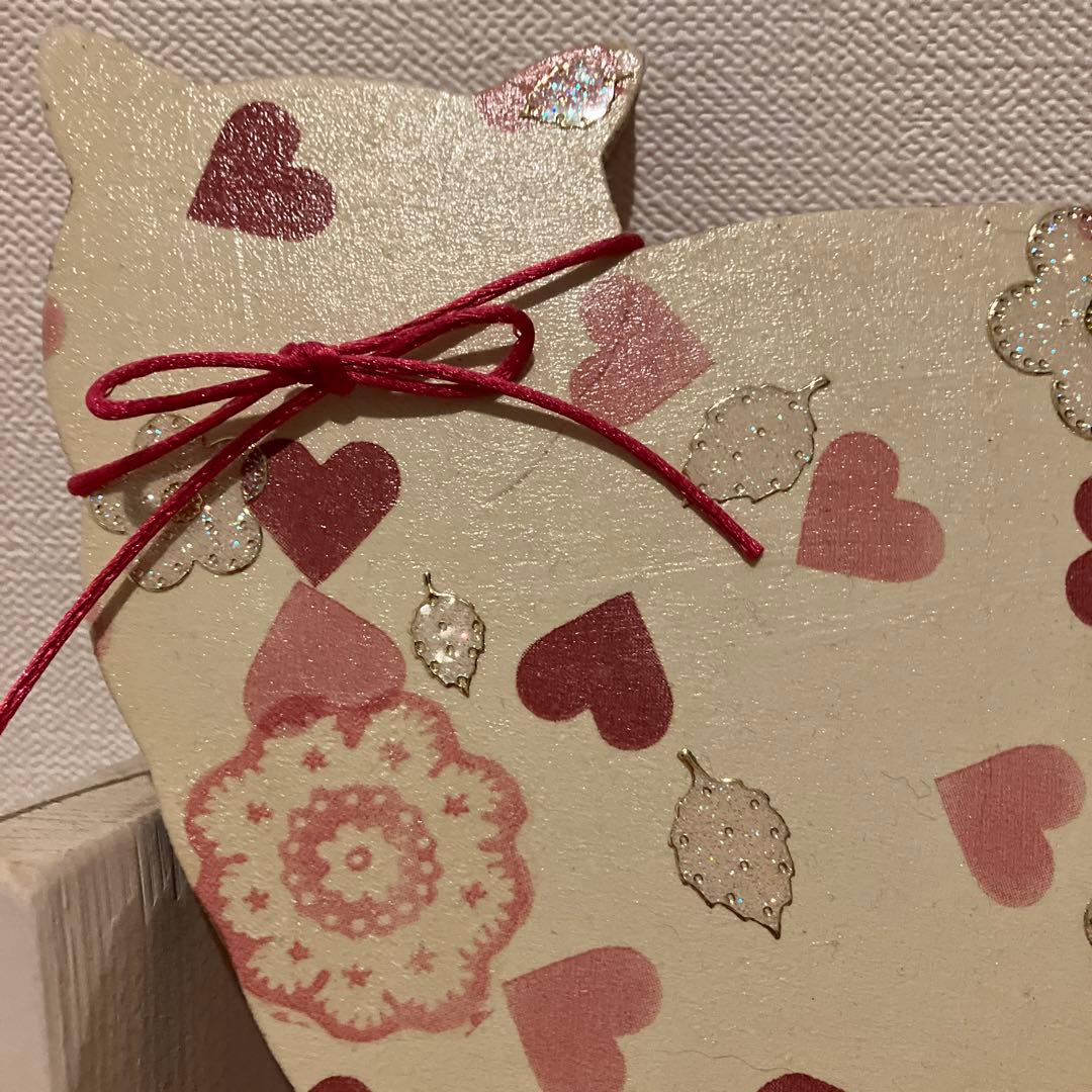 エマブリッジウォーターハート猫ハンドメイド