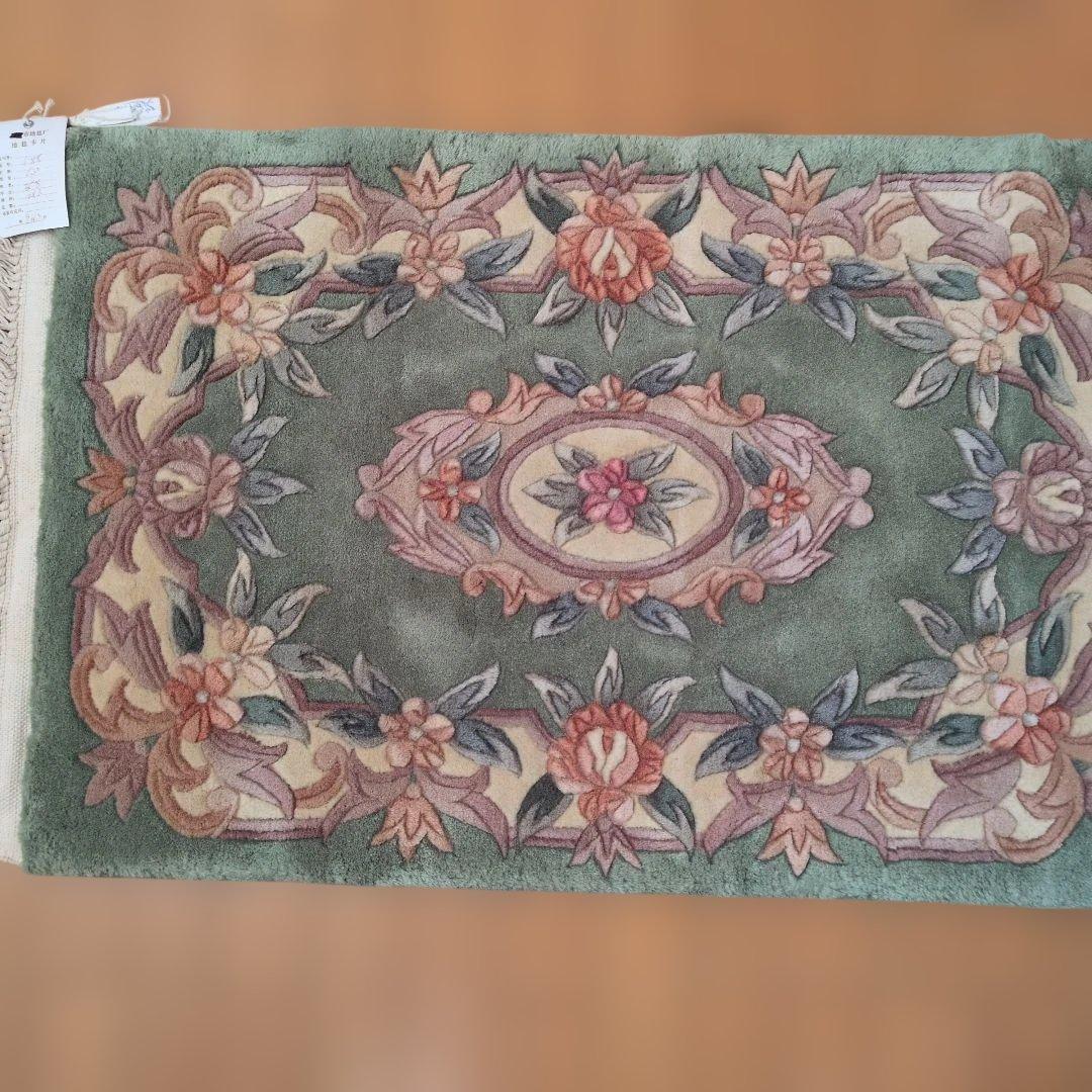 中国緞通玄関マット