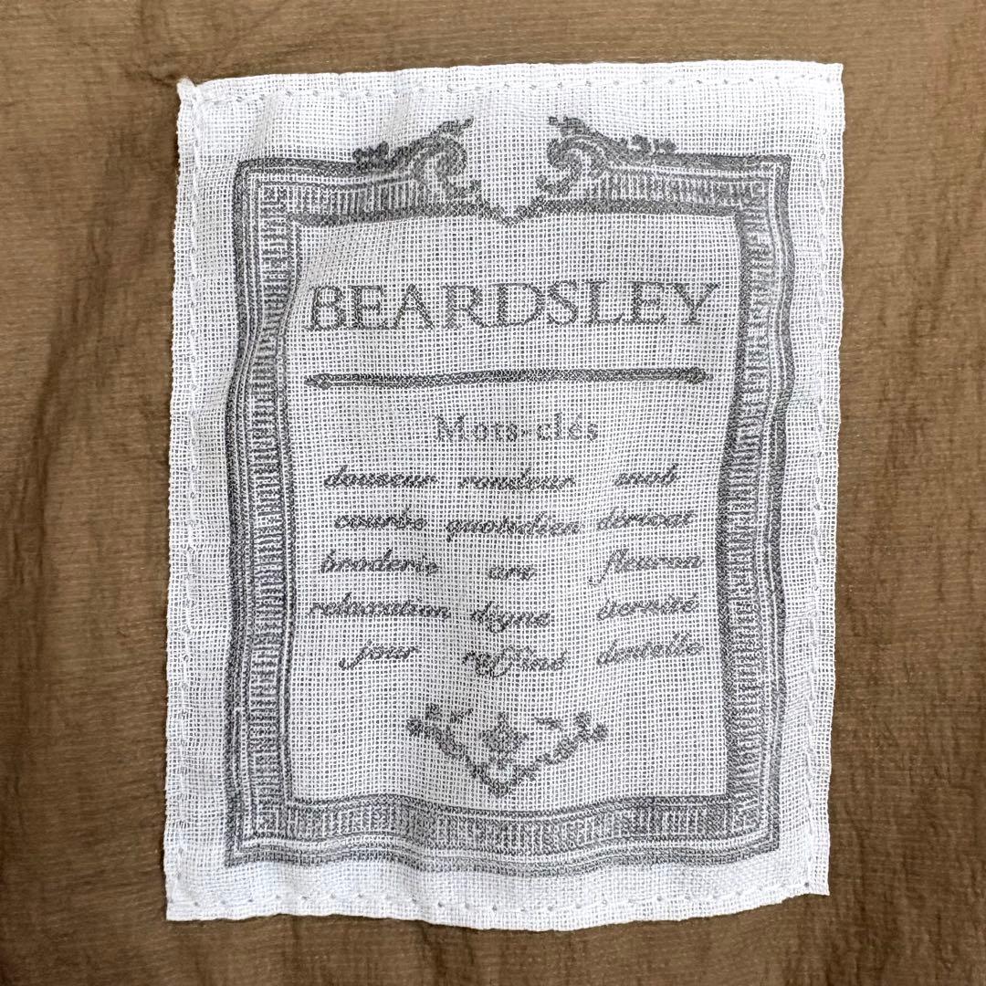 極美品✨ビアズリー　バルーン袖キルトコート　キャメル　ロングコート　キルティング