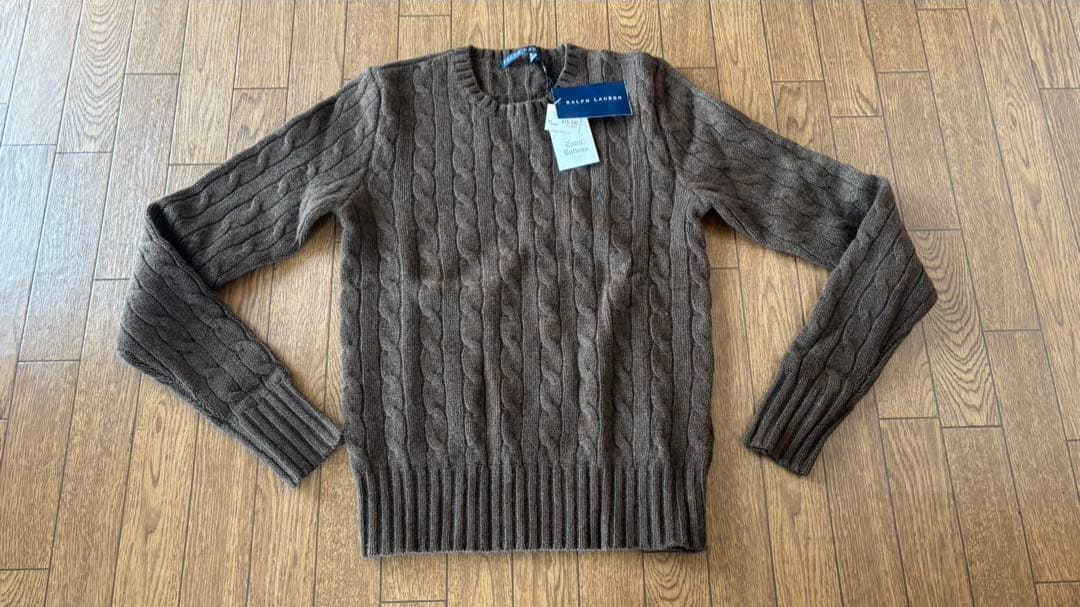 Ralph Lauren ケーブルニットセーター