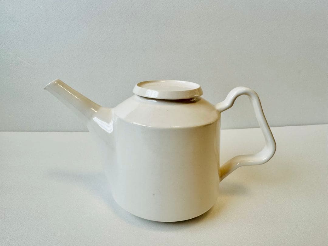 新品 山本拓也 ティーポット ホワイト 白色