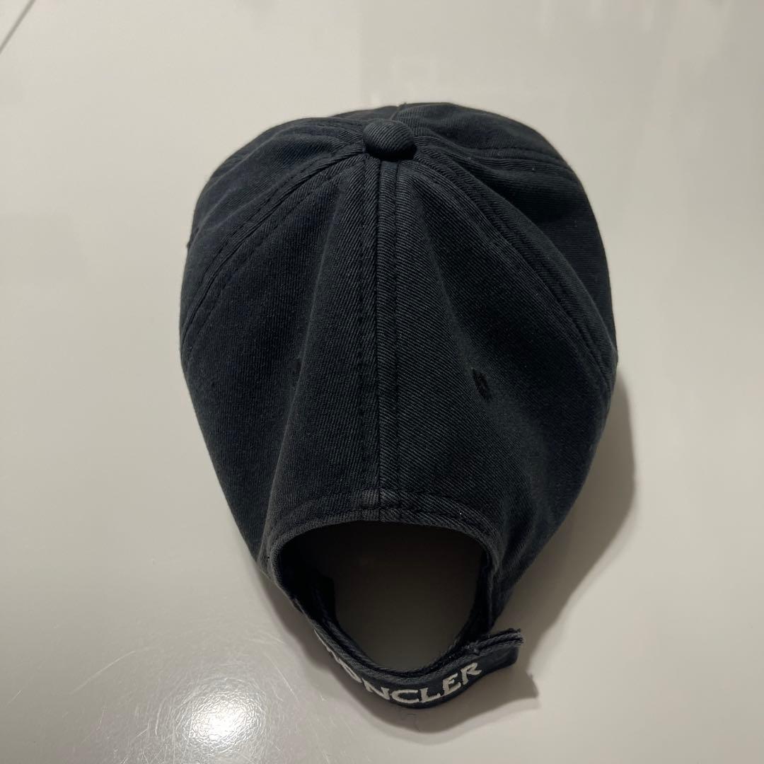 MONCLER モンクレール ブラック ベースボールキャップ