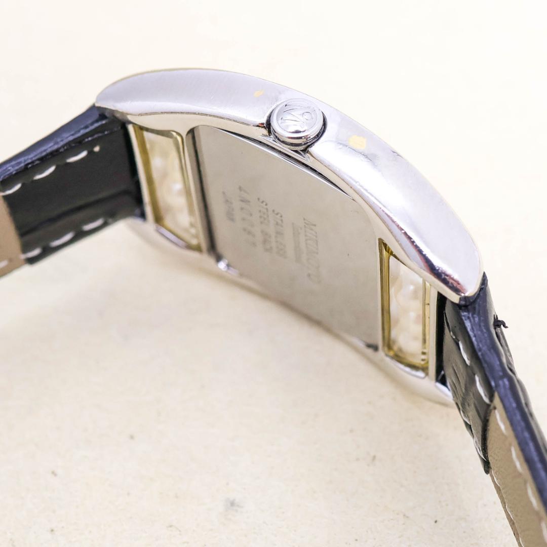 稼働 MIKIMOTO 腕時計 パール レディース トノー型 レディース2870