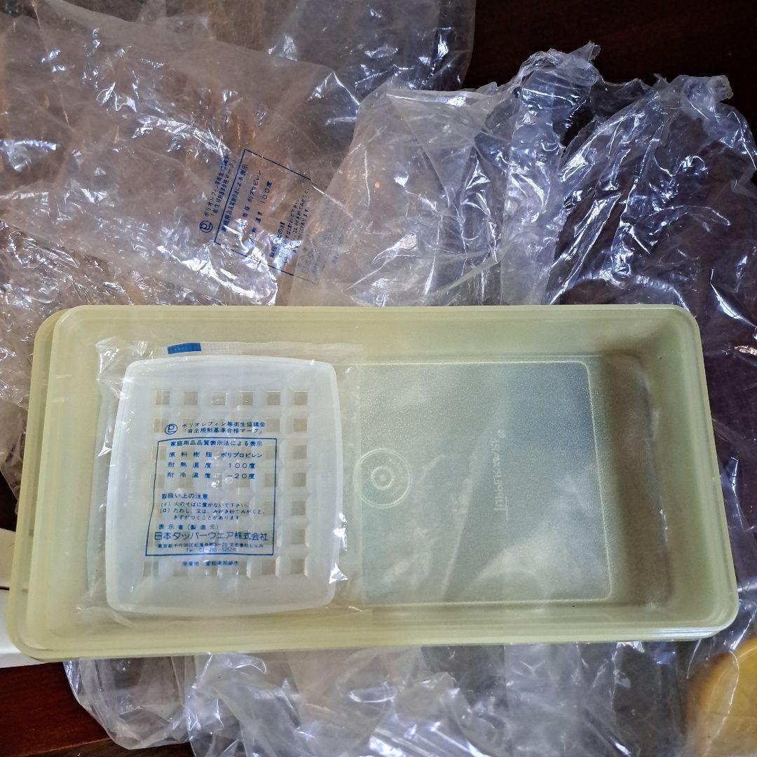 【日本製/新品/希少】Tupperware保存容器すのこゼリーピッチャー