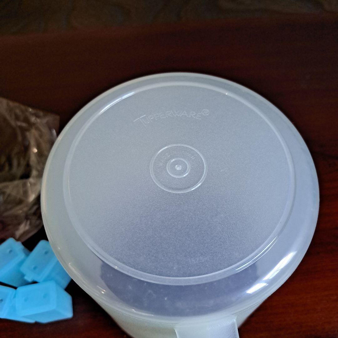 【日本製/新品/希少】Tupperware保存容器すのこゼリーピッチャー
