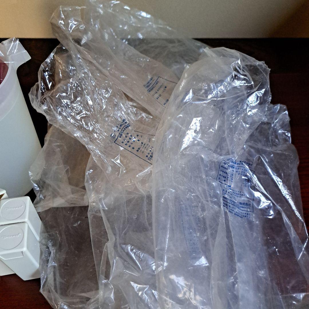 【日本製/新品/希少】Tupperware保存容器すのこゼリーピッチャー