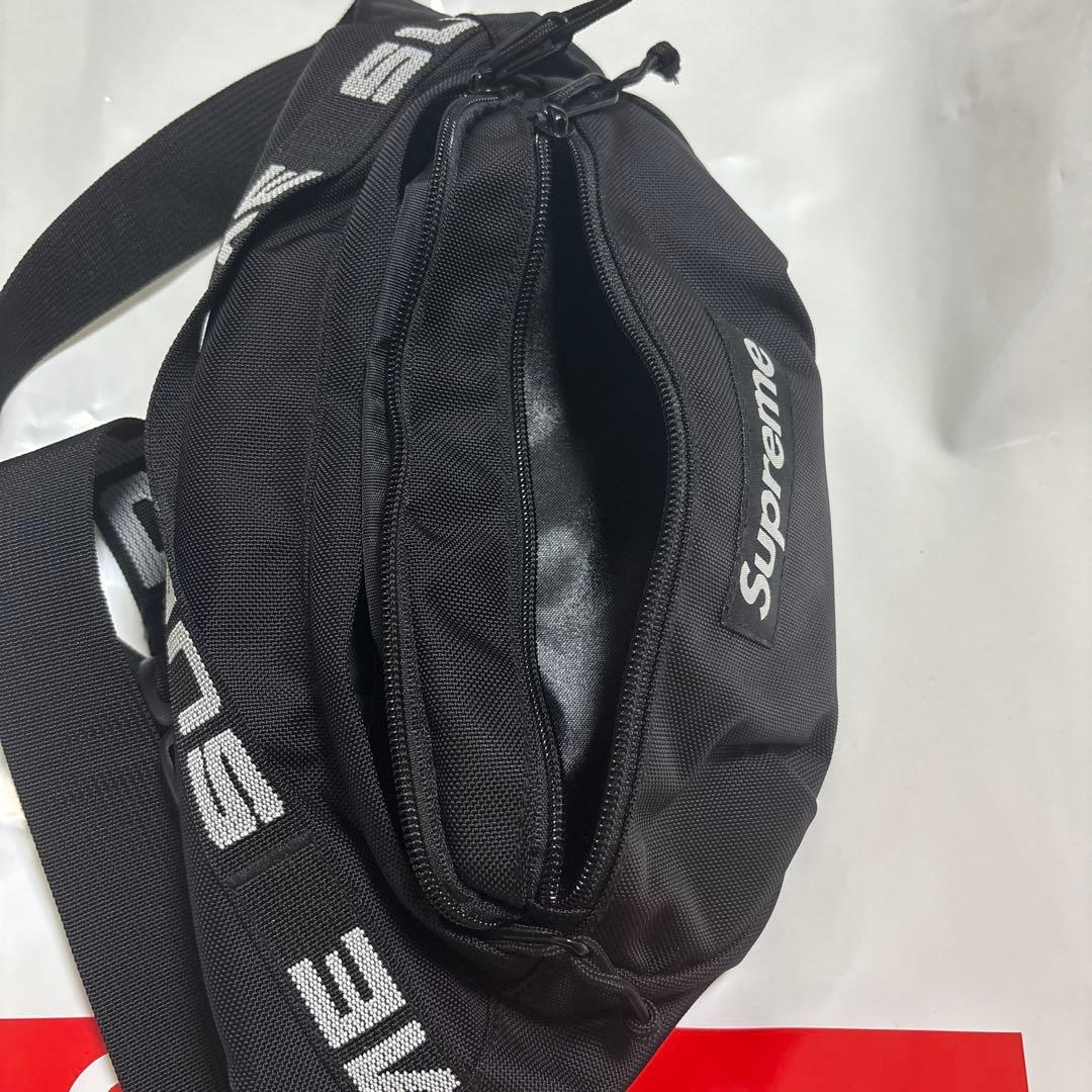 Supreme 18SS Waist Bag Blackウエストバッグ