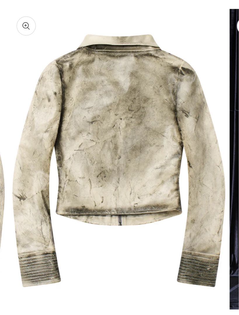 【CozyWorldWide】Ash Relic Cropped Jacket