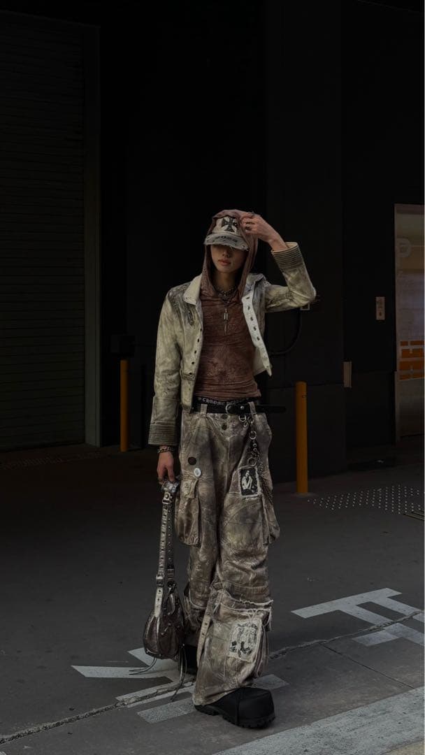 【CozyWorldWide】Ash Relic Cropped Jacket