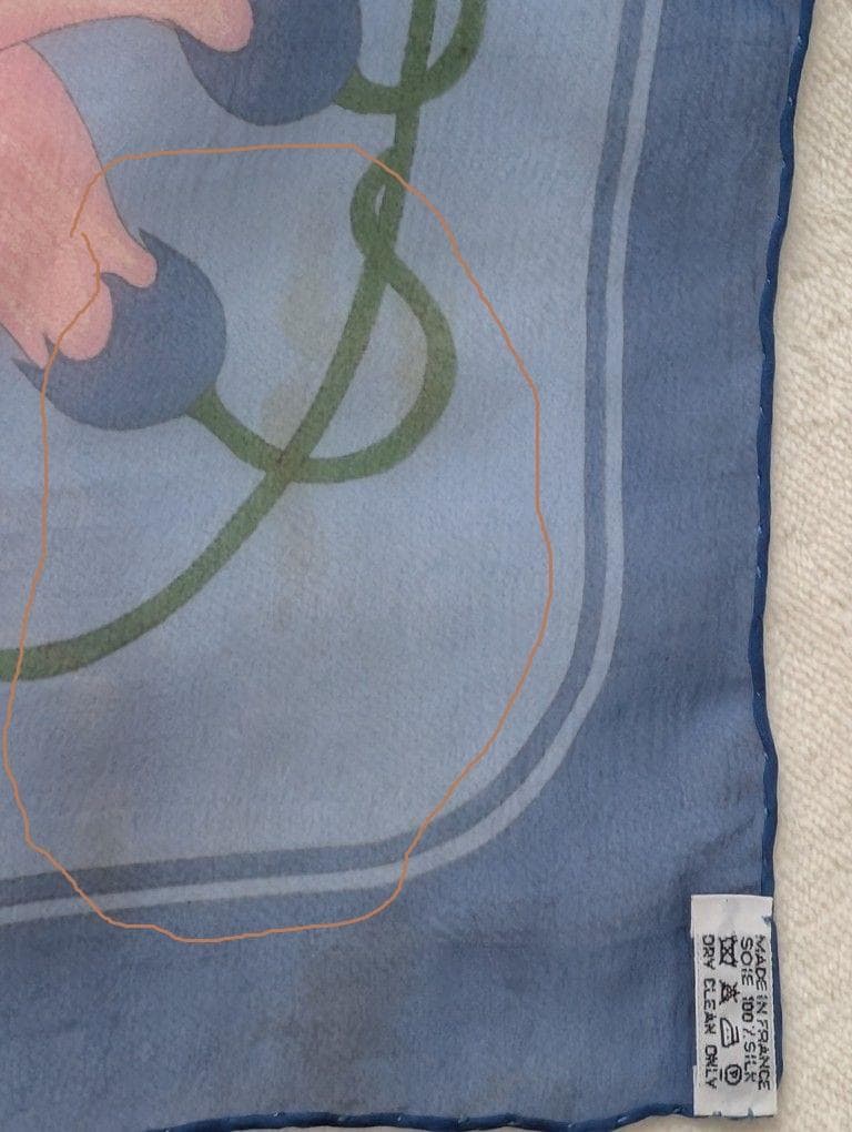 HERMÈS エルメス スカーフ カレ90 シルク100% 花柄 ピンク系