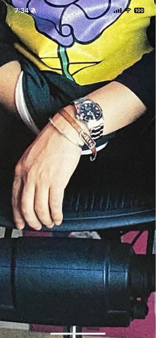 アンダーカバー初期爪シルバーバングル。ジョニオ着