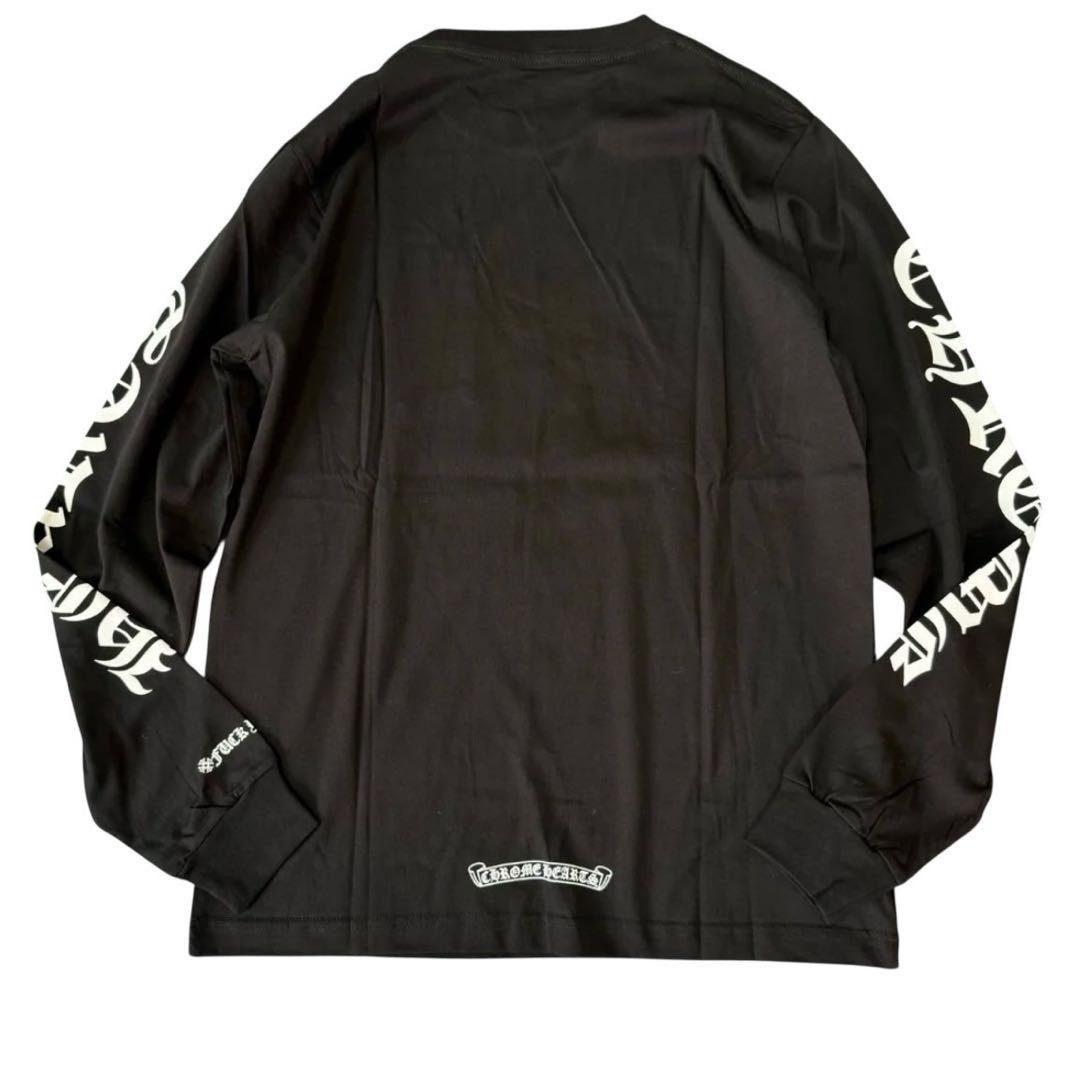 早い者勝ち！大人気 Chrome Heartsの刺繍がされたロンT