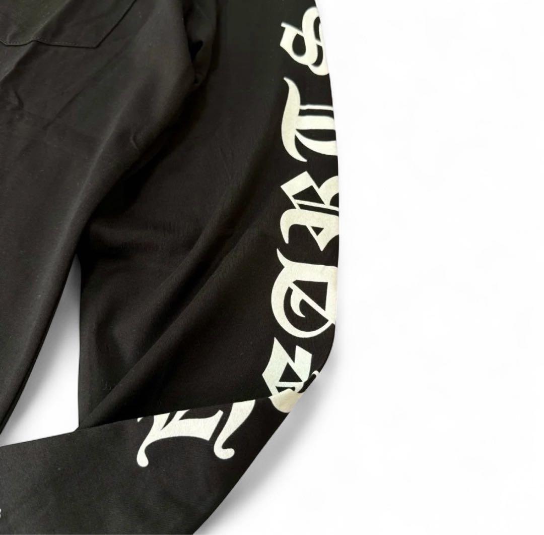 早い者勝ち！大人気 Chrome Heartsの刺繍がされたロンT