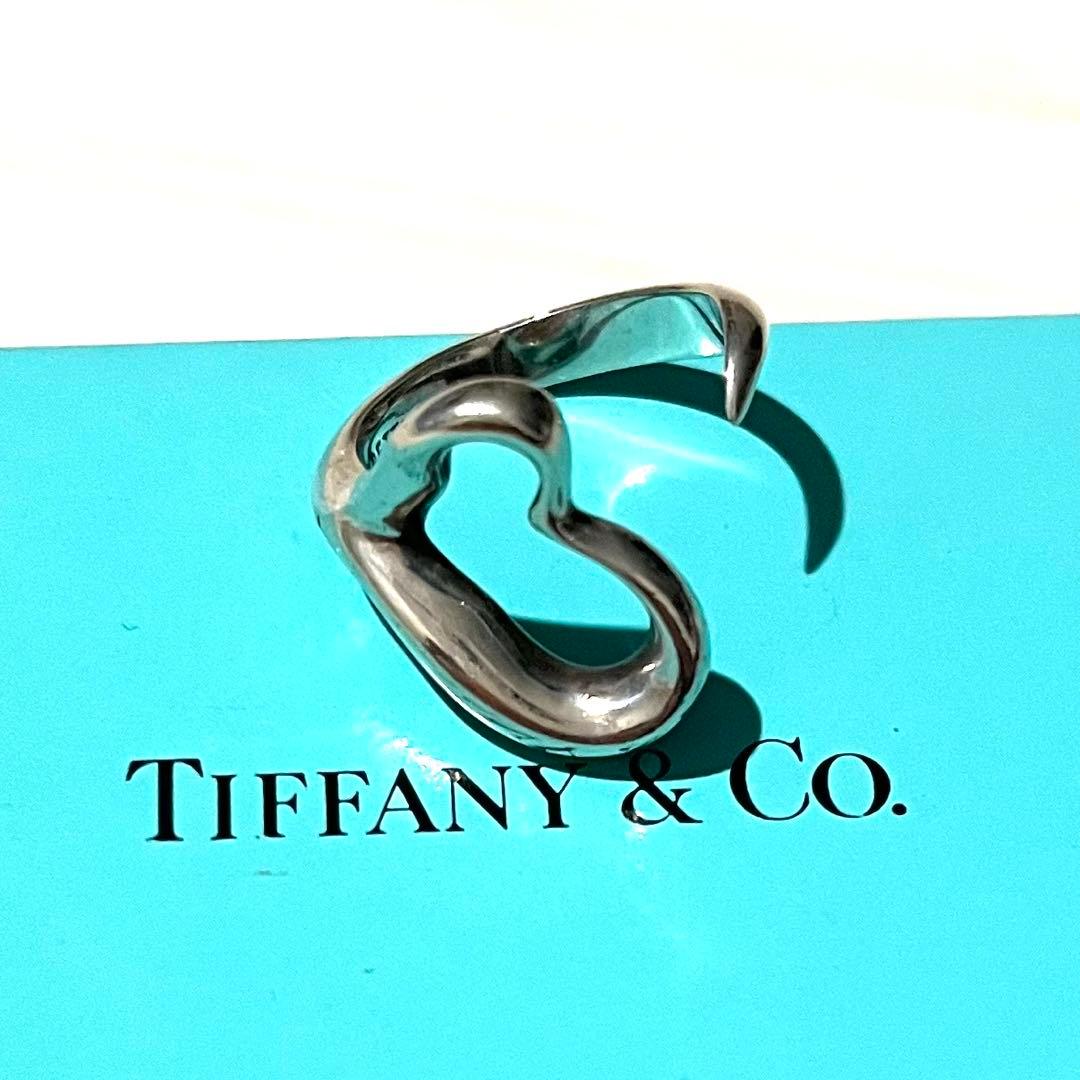 ❤︎Tiffany & Co. ティファニー❤︎オープンハート リング フリーサイズ