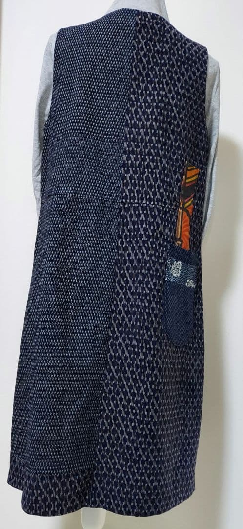 久留米絣、書生絣のジャンパースカート