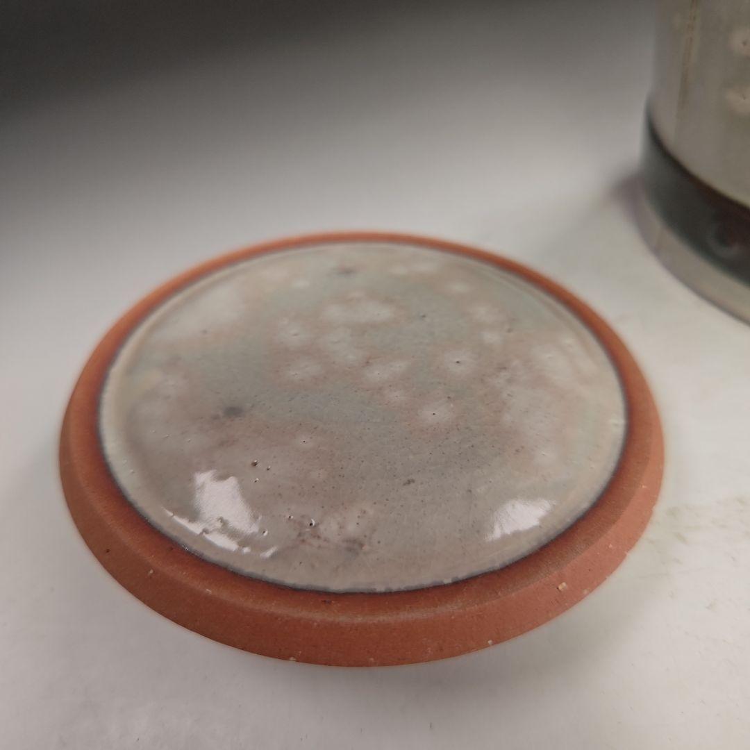 ウ297 水指『三代目　加藤利昇』『乾山写　釣瓶　水指　共箱』茶道具