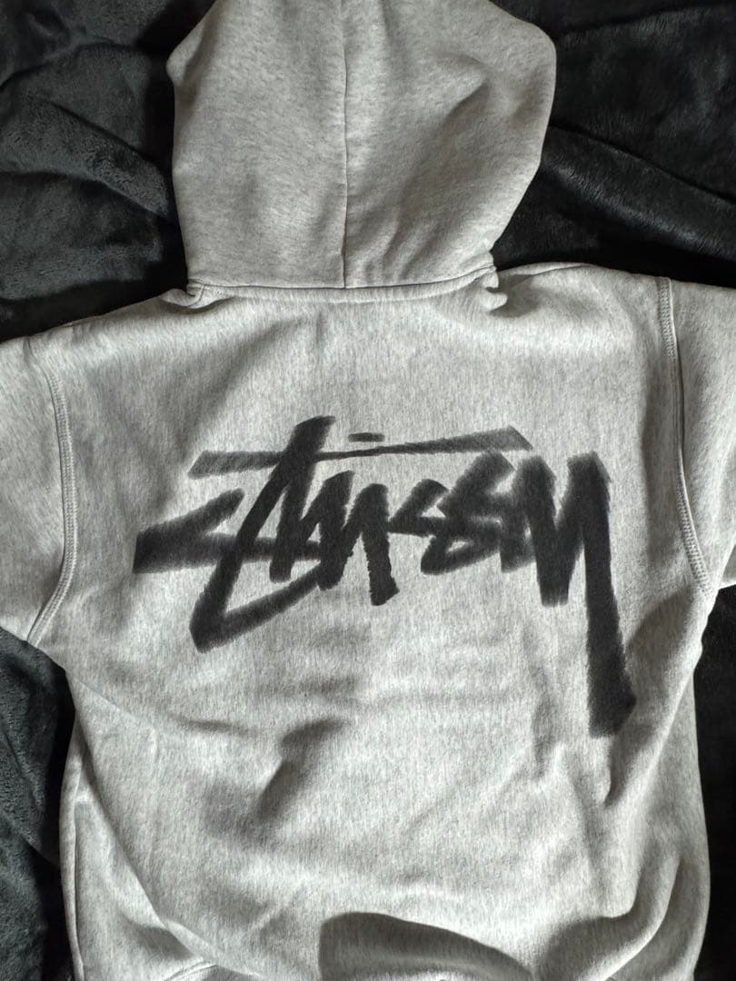 Stüssy Dizzy Stock Hoodie グレー パーカー M