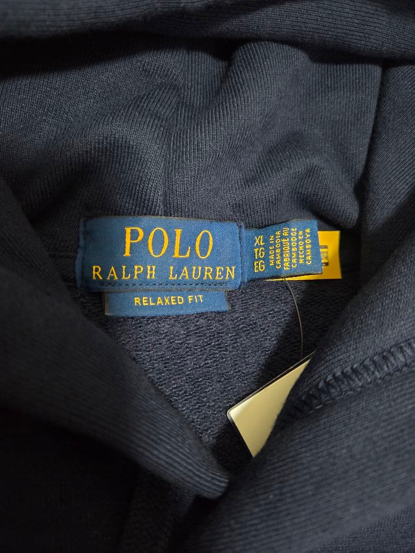 Polo Ralph Lauren ネイビー パーカー XL