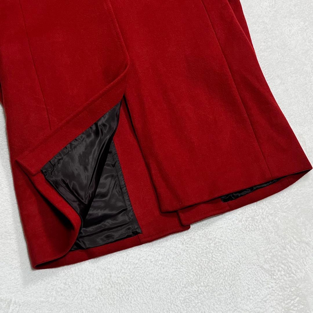 美品『LOVELESS ラブレス』チェスターコート ボルドー ウール 三陽商会