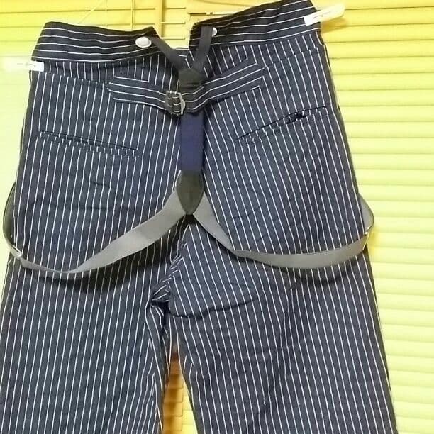 veritecoeurサスペンダーパンツ