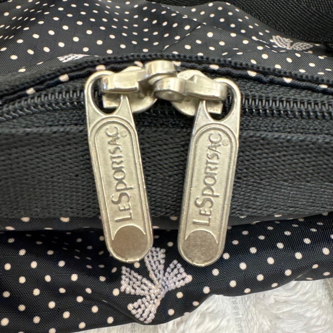 【新品未使用】LeSportsac リボンドット柄 ボストンバッグ