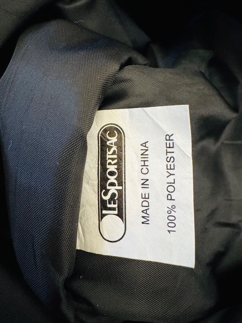 【新品未使用】LeSportsac リボンドット柄 ボストンバッグ