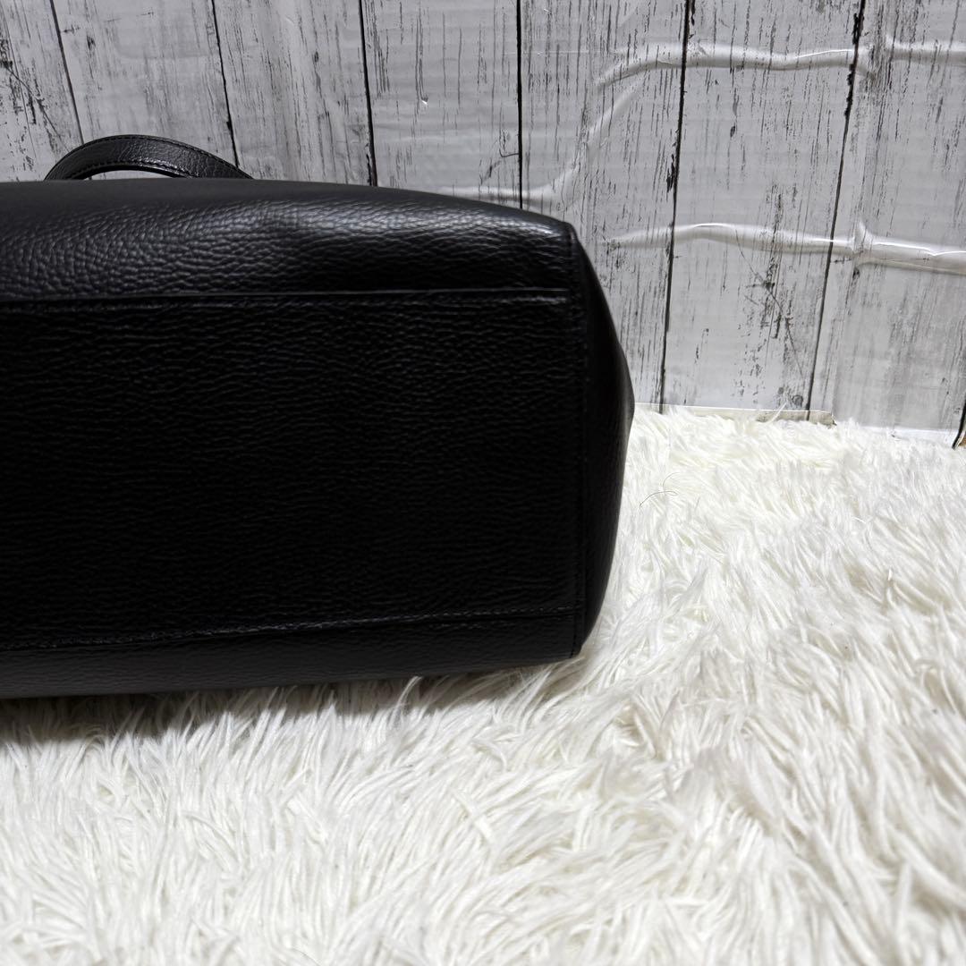 極美品✨PELLE MORBIDA トートバッグ オールレザー ブラック 黒