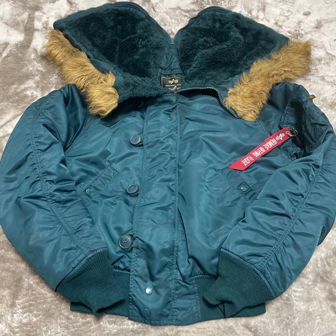 う*】様 美品Alpha Industries N2-Bフライトジャケット ダー