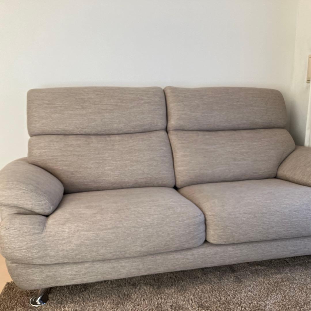 モカ茶　ニトリ　ソファ　3人用（送料込み）