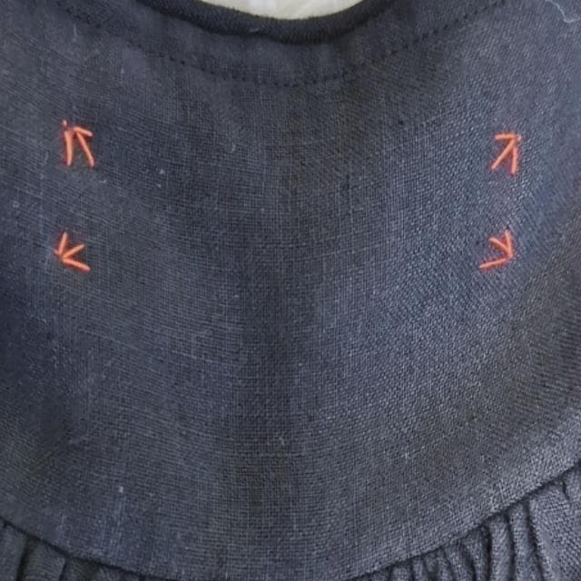 【美品】Hallelujah 羊使いのローブ ワンピース リネン 黒