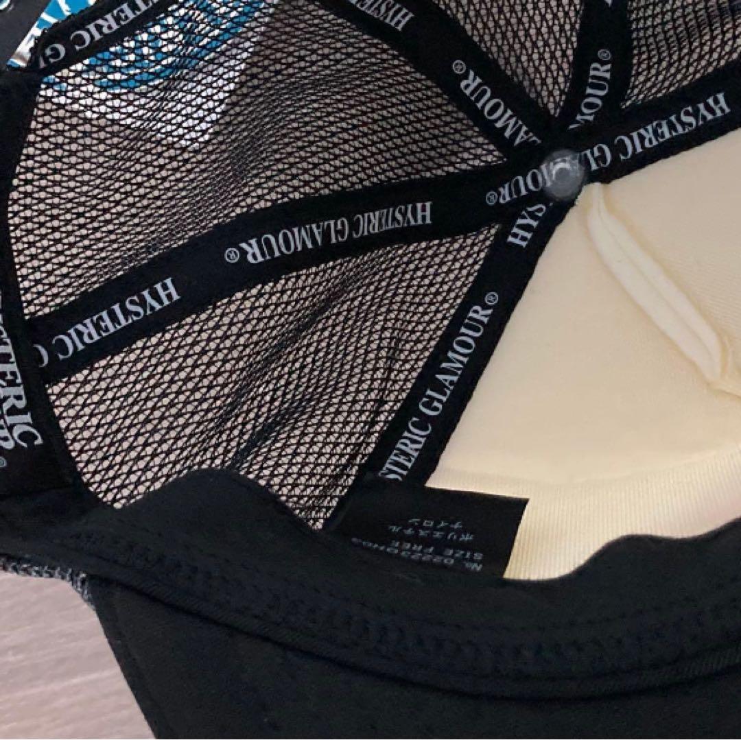 【新品】HYSTERIC GLAMOUR メッシュキャップ 黒「