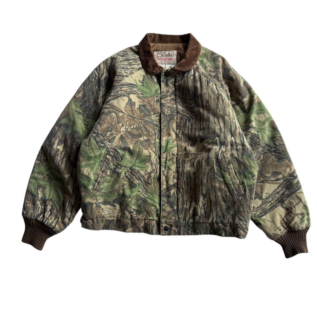 80s 90s USA製 ウォールズ リアルツリー 中綿ジャケット ハンティング