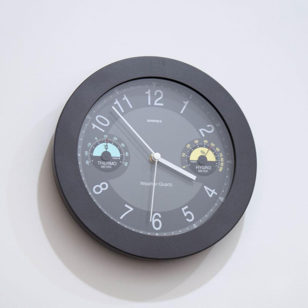 掛け時計　ポストモダン　ミッドセンチュリー　スペースエイジ　　rhythm